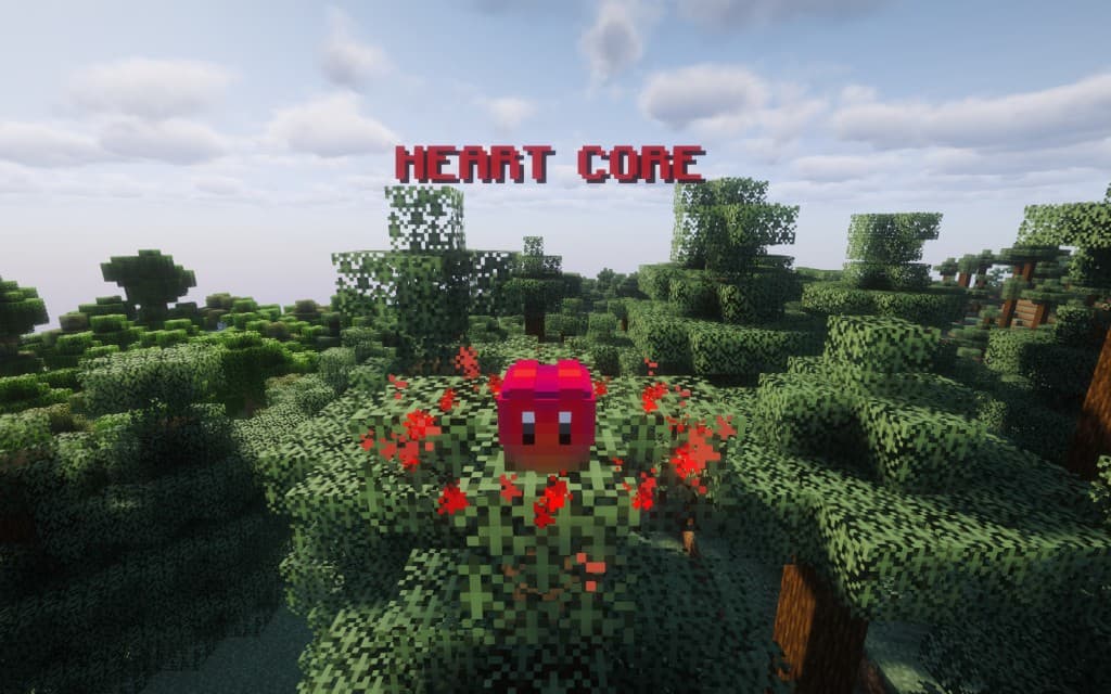 Heart Core block placed but not yet fueled
